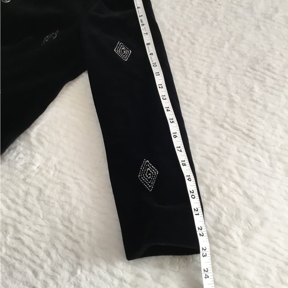 Vintage Louis Feraud 80s velvet beaded size 40 - Picture 6 of 10